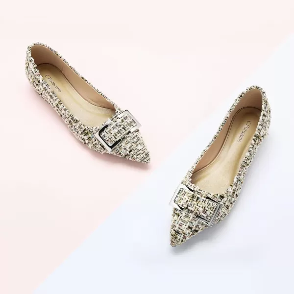 C.Paravano Flats for Women | Women's Flats | Slip on Flats | Ballet Flats for Women | Pointed Toe Flats | Womens Dressy Flats