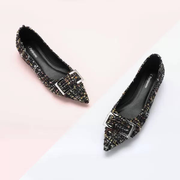 C.Paravano Flats for Women | Women's Flats | Slip on Flats | Ballet Flats for Women | Pointed Toe Flats | Womens Dressy Flats