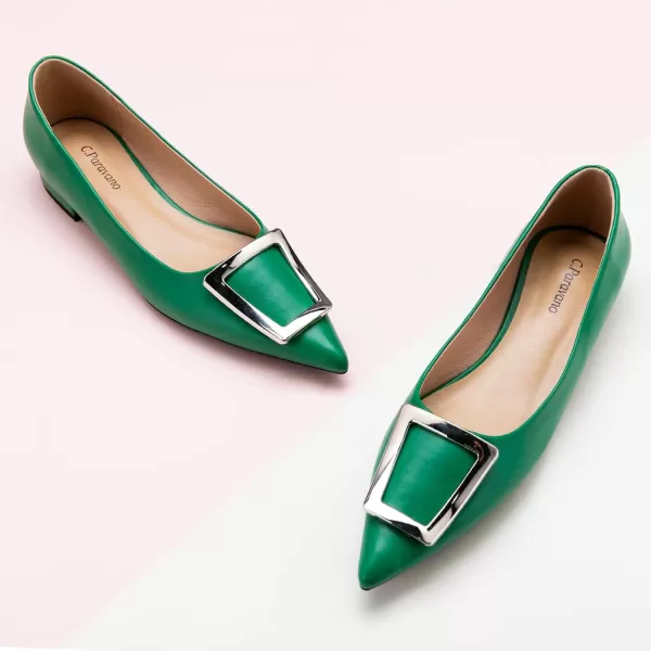 C.Paravano Flats for Women | Women's Flats | Slip on Flats | Ballet Flats for Women | Pointed Toe Flats | Womens Dressy Flats