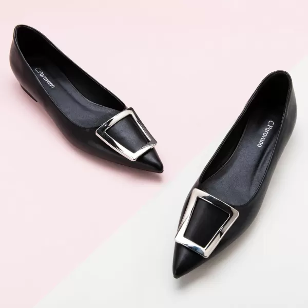 C.Paravano Flats for Women | Women's Flats | Slip on Flats | Ballet Flats for Women | Pointed Toe Flats | Womens Dressy Flats
