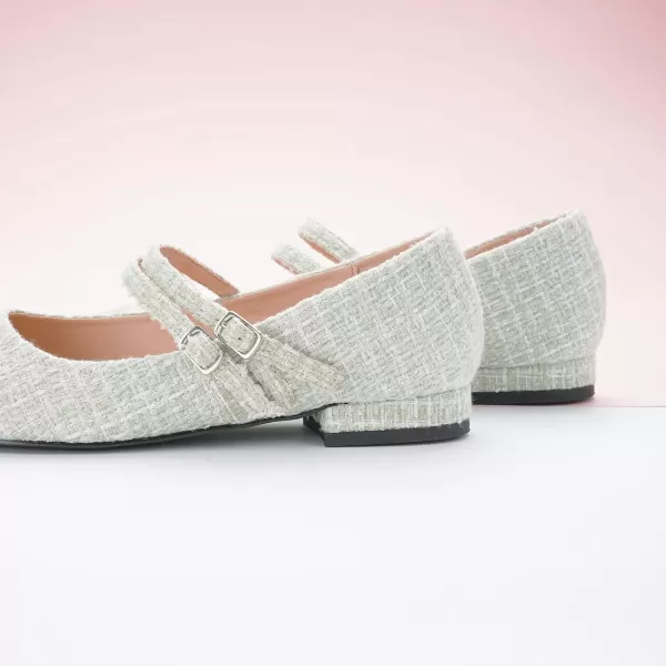 C.Paravano Mary Jane Shoes for Women | Women's Flats | Round Toe Mary Jane Flats | Dress Flats Shoes | Women Slip On Ballet Flats