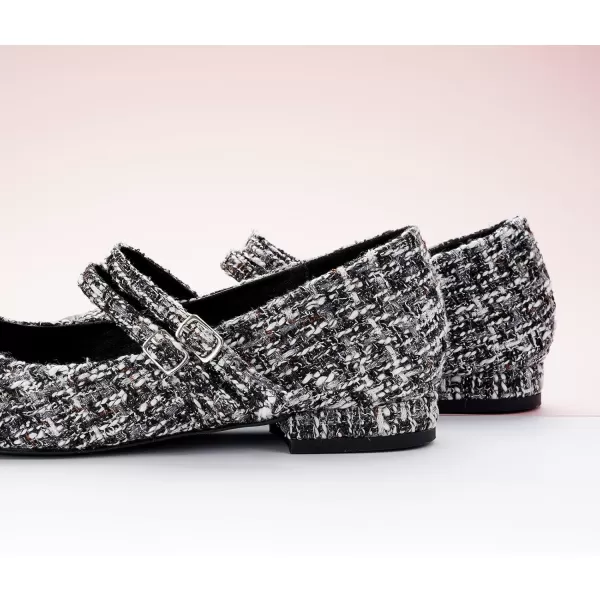 C.Paravano Mary Jane Shoes for Women | Women's Flats | Round Toe Mary Jane Flats | Dress Flats Shoes | Women Slip On Ballet Flats