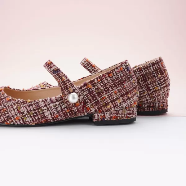 C.Paravano Mary Jane Shoes for Women | Women's Flats | Round Toe Mary Jane Flats | Dress Flats Shoes | Women Slip On Ballet Flats