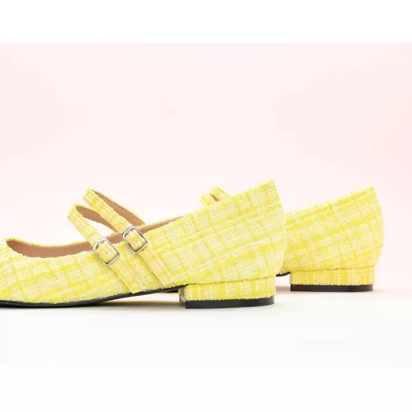 C.Paravano Mary Jane Shoes for Women | Women's Flats | Round Toe Mary Jane Flats | Dress Flats Shoes | Women Slip On Ballet Flats
