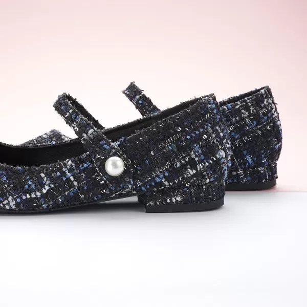 C.Paravano Mary Jane Shoes for Women | Women's Flats | Round Toe Mary Jane Flats | Dress Flats Shoes | Women Slip On Ballet Flats