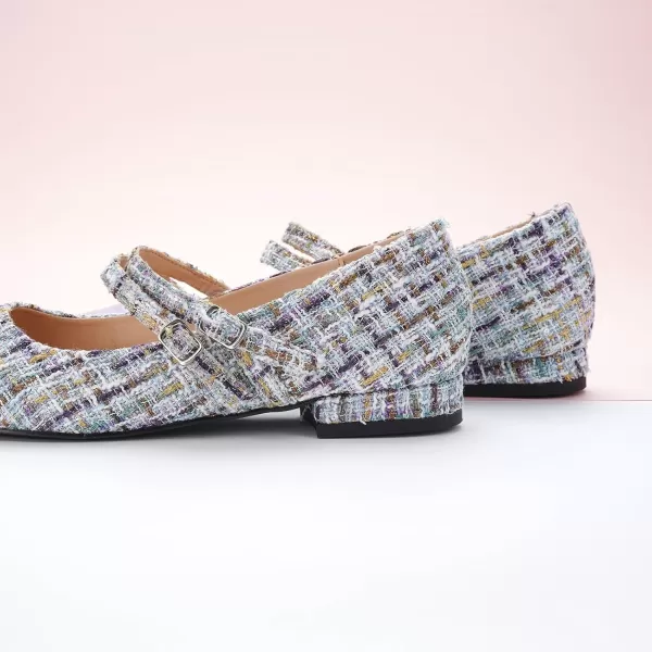 C.Paravano Mary Jane Shoes for Women | Women's Flats | Round Toe Mary Jane Flats | Dress Flats Shoes | Women Slip On Ballet Flats