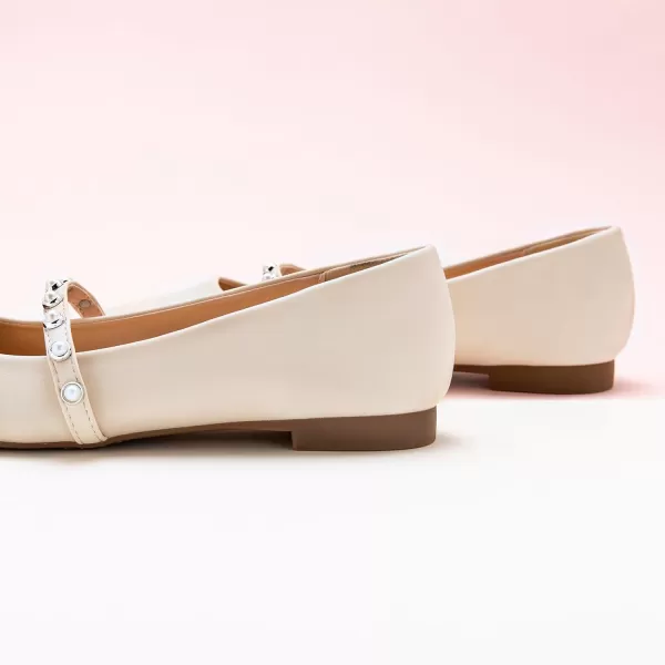 C.Paravano Mary Jane Shoes for Women | Women's Flats | Women Square Toe Flats | Leather Mary Jane