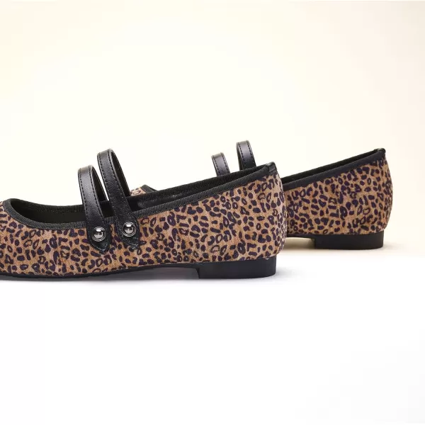 C.Paravano Mary Jane Shoes for Women | Women's Flats | Women Square Toe Flats | Leather Mary Jane