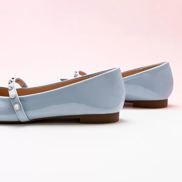 C.Paravano Mary Jane Shoes for Women | Women's Flats | Women Square Toe Flats | Leather Mary Jane