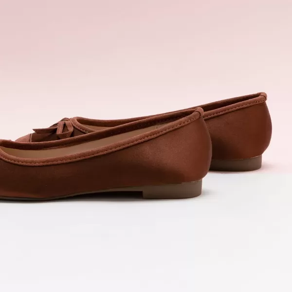 C.Paravano Women's Flats | Ballet Flats for Women | Flat Shoes | Dressy Shoes for Women | Round Toe Flats | Soft Leather Shoes Women