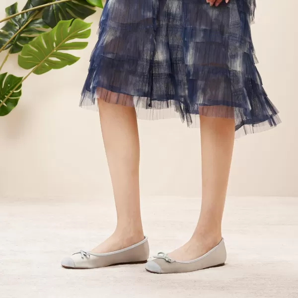 C.Paravano Women's Flats | Ballet Flats for Women | Flat Shoes | Dressy Shoes for Women | Round Toe Flats | Soft Leather Shoes Women