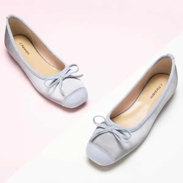 C.Paravano Women's Flats | Ballet Flats for Women | Flat Shoes | Dressy Shoes for Women | Round Toe Flats | Soft Leather Shoes Women