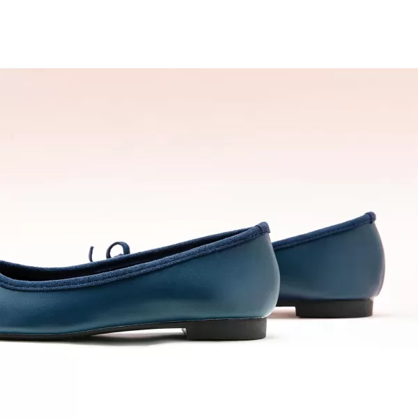 C.Paravano Women's Flats | Ballet Flats for Women | Flat Shoes | Dressy Shoes for Women | Round Toe Flats | Soft Leather Shoes Women