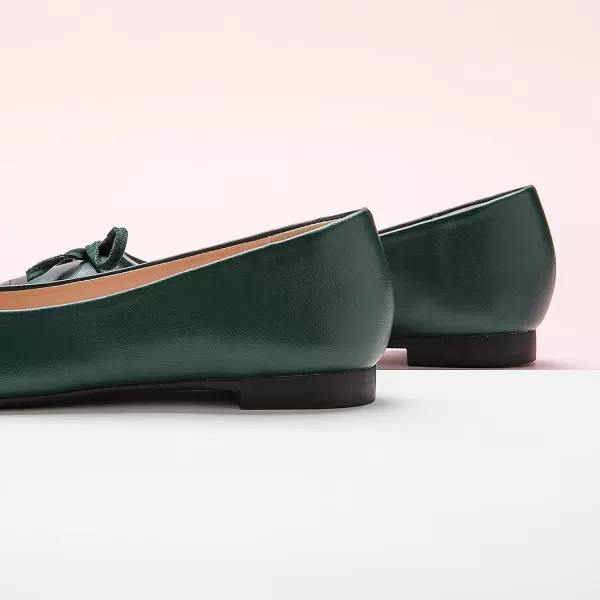 C.Paravano Women's Flats | Ballet Flats for Women | Flat Shoes | Dressy Shoes for Women | Round Toe Flats | Soft Leather Shoes Women