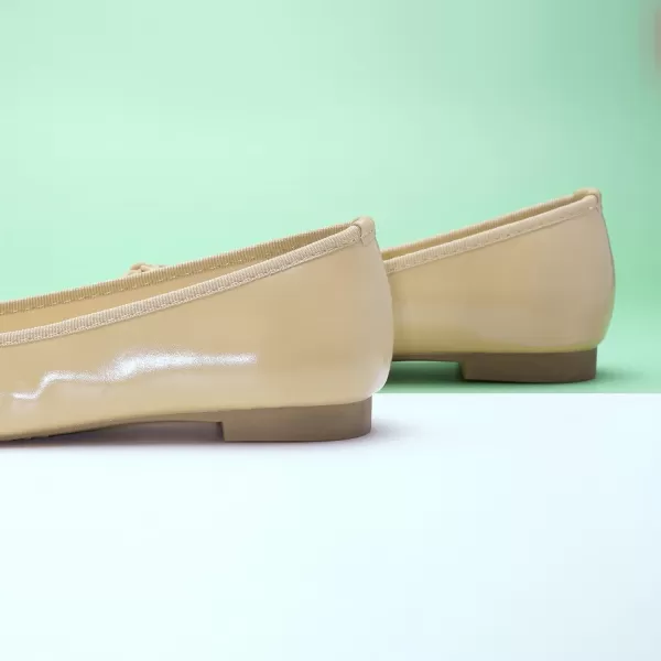 C.Paravano Women's Flats | Ballet Flats for Women | Flat Shoes | Dressy Shoes for Women | Round Toe Flats | Soft Leather Shoes Women