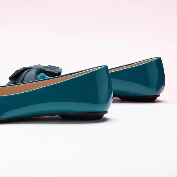 C.Paravano Women's Flats I Ballet Flats for Women I Pointed Toe Flats for Women I Bow Knot Flats Shoes Women I Slip on Flats