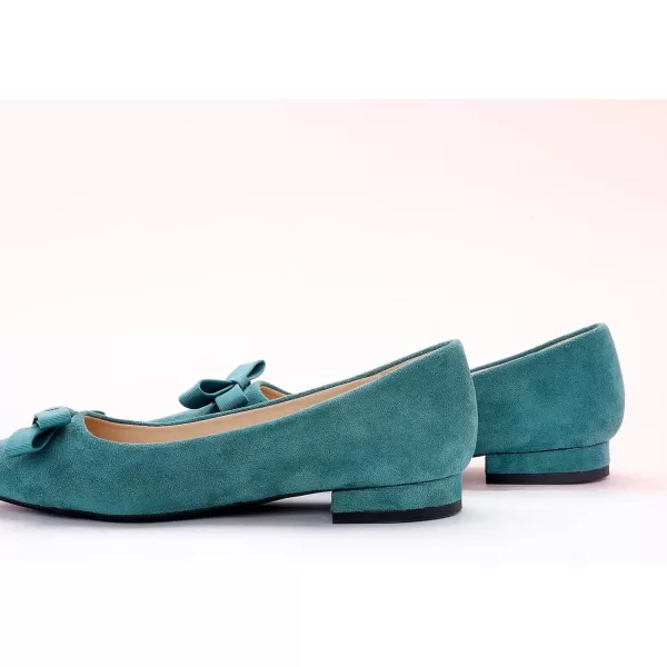 C.Paravano Women's Flats I Ballet Flats for Women I Pointed Toe Flats for Women I Bow Knot Flats Shoes Women I Slip on Flats