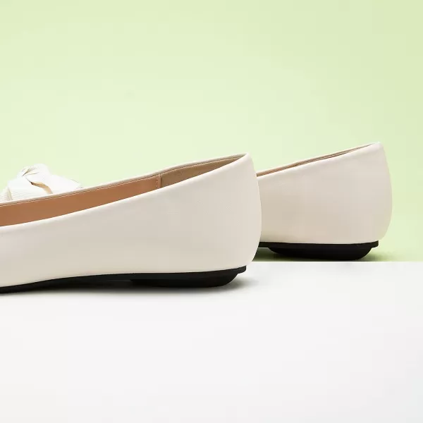 C.Paravano Women's Flats I Ballet Flats for Women I Pointed Toe Flats for Women I Bow Knot Flats Shoes Women I Slip on Flats