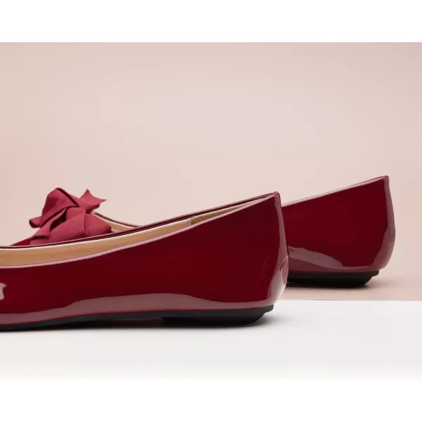 C.Paravano Women's Flats I Ballet Flats for Women I Pointed Toe Flats for Women I Bow Knot Flats Shoes Women I Slip on Flats