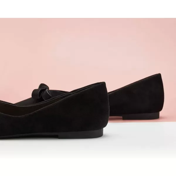 C.Paravano Women's Flats I Ballet Flats for Women I Pointed Toe Flats for Women I Bow Knot Flats Shoes Women I Slip on Flats
