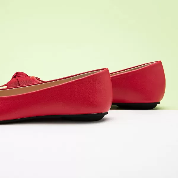 C.Paravano Women's Flats I Ballet Flats for Women I Pointed Toe Flats for Women I Bow Knot Flats Shoes Women I Slip on Flats
