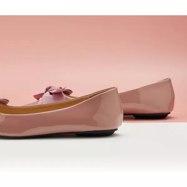 C.Paravano Women's Flats I Ballet Flats for Women I Pointed Toe Flats for Women I Bow Knot Flats Shoes Women I Slip on Flats