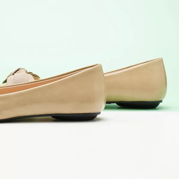 C.Paravano Women's Flats I Ballet Flats for Women I Pointed Toe Flats for Women I Bow Knot Flats Shoes Women I Slip on Flats