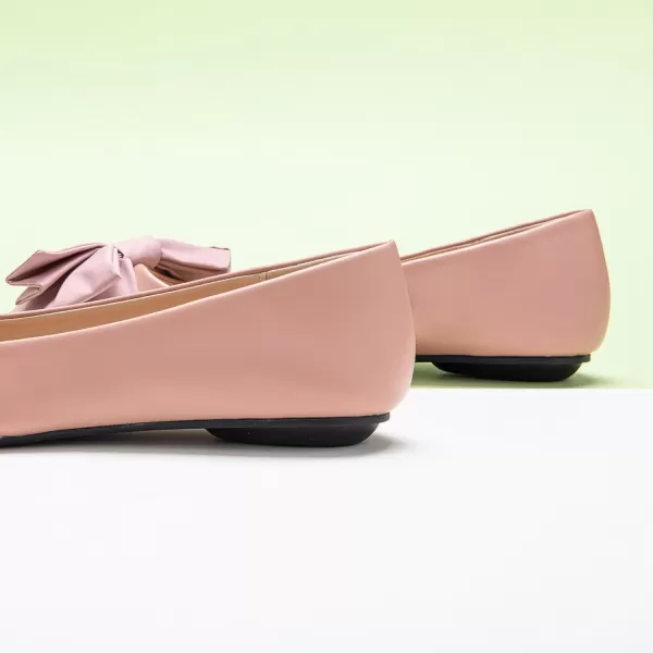 C.Paravano Women's Flats I Ballet Flats for Women I Pointed Toe Flats for Women I Bow Knot Flats Shoes Women I Slip on Flats
