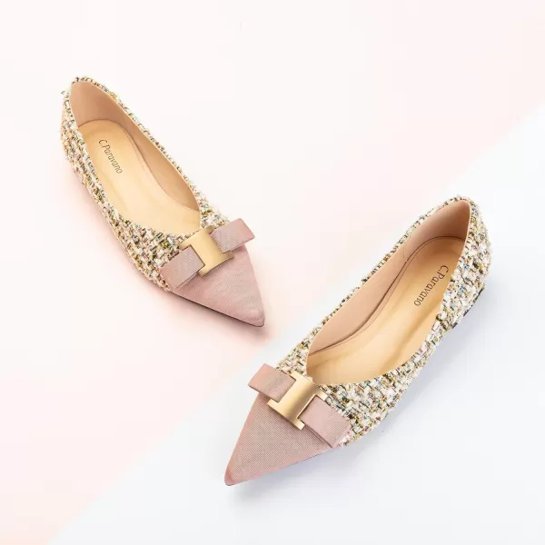 C.Paravano Women’s Flats I Flat for Women Leather I Pointed Toe Flats I Ballet Flats for Women I Slip on Dressy Flats
