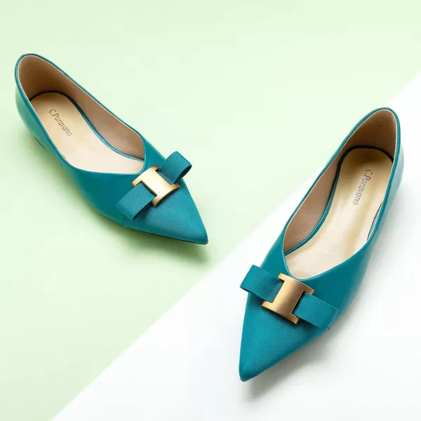 C.Paravano Women’s Flats I Flat for Women Leather I Pointed Toe Flats I Ballet Flats for Women I Slip on Dressy Flats