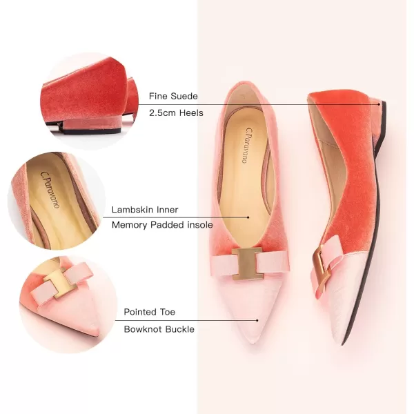 C.Paravano Women’s Flats I Flat for Women Leather I Pointed Toe Flats I Ballet Flats for Women I Slip on Dressy Flats