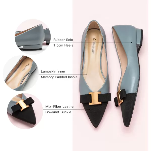 C.Paravano Women’s Flats I Flat for Women Leather I Pointed Toe Flats I Ballet Flats for Women I Slip on Dressy Flats