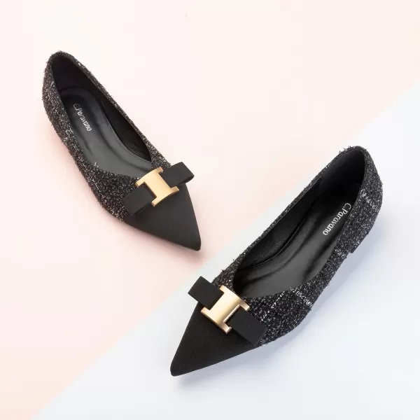 C.Paravano Women’s Flats I Flat for Women Leather I Pointed Toe Flats I Ballet Flats for Women I Slip on Dressy Flats