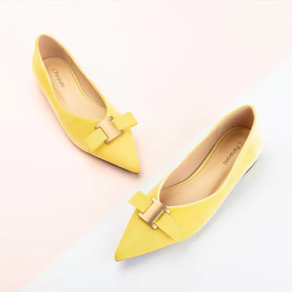 C.Paravano Women’s Flats I Flat for Women Leather I Pointed Toe Flats I Ballet Flats for Women I Slip on Dressy Flats