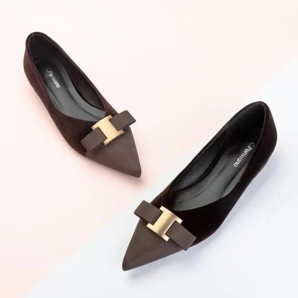 C.Paravano Women’s Flats I Flat for Women Leather I Pointed Toe Flats I Ballet Flats for Women I Slip on Dressy Flats
