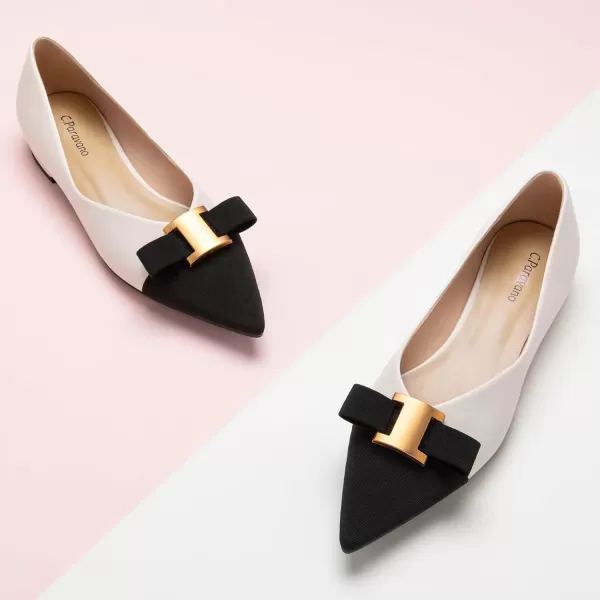 C.Paravano Women’s Flats I Flat for Women Leather I Pointed Toe Flats I Ballet Flats for Women I Slip on Dressy Flats
