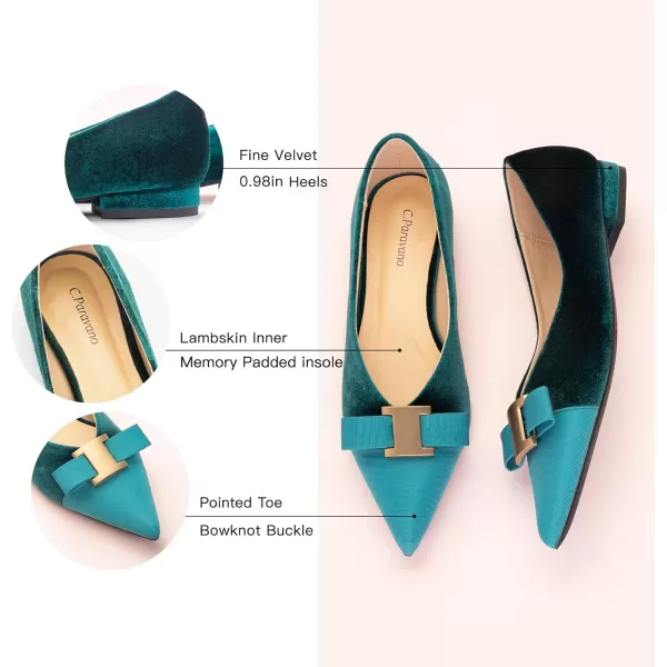 C.Paravano Women’s Flats I Flat for Women Leather I Pointed Toe Flats I Ballet Flats for Women I Slip on Dressy Flats