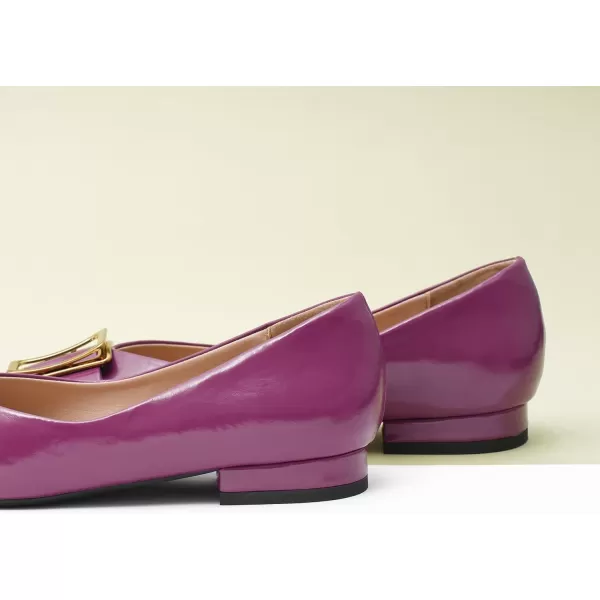 C.Paravano Women’s Flats I Pointed Toe Flats for Women I Women Flat Shoes I Crystal Buckle Flats I Ballet Flats Shoes for Women I Slip on Dressy Flats