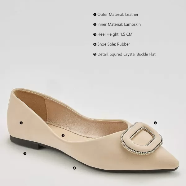 C.Paravano Women’s Flats I Slip on Ballet Flats I Pointed Toe Flats for Women I Two Tone Flats I Leather Flats Shoes Women I Womens Designer Flats