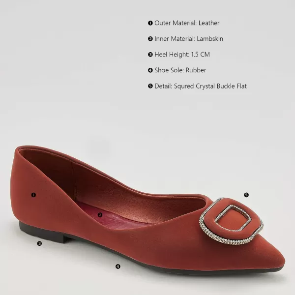 C.Paravano Women’s Flats I Slip on Ballet Flats I Pointed Toe Flats for Women I Two Tone Flats I Leather Flats Shoes Women I Womens Designer Flats