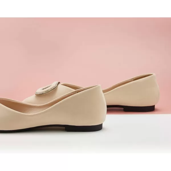 C.Paravano Women’s Flats I Slip on Ballet Flats I Pointed Toe Flats for Women I Two Tone Flats I Leather Flats Shoes Women I Womens Designer Flats