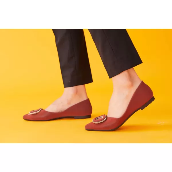 C.Paravano Women’s Flats I Slip on Ballet Flats I Pointed Toe Flats for Women I Two Tone Flats I Leather Flats Shoes Women I Womens Designer Flats