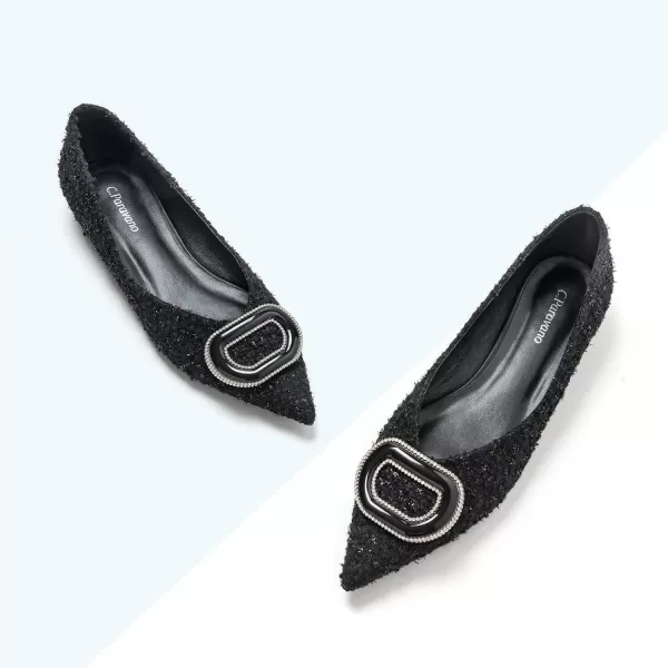 C.Paravano Women’s Flats I Slip on Ballet Flats I Pointed Toe Flats for Women I Two Tone Flats I Leather Flats Shoes Women I Womens Designer Flats