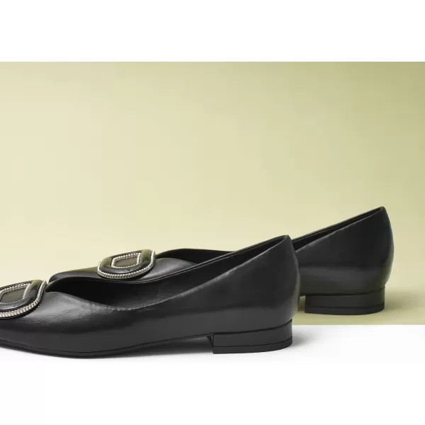 C.Paravano Women’s Flats I Slip on Ballet Flats I Pointed Toe Flats for Women I Two Tone Flats I Leather Flats Shoes Women I Womens Designer Flats