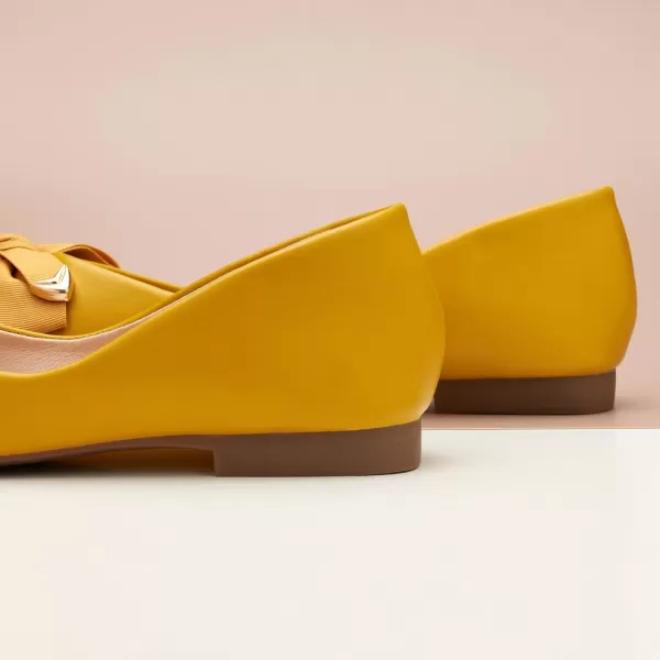 C.Paravano Women's Flats | Square Toe Flats for Women | Flat Shoes | Womens Ballet Flats | Slip On Dress Flats