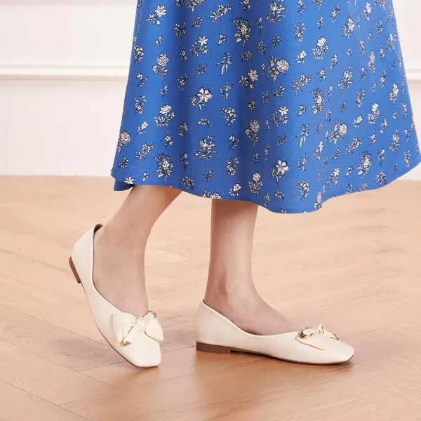C.Paravano Women's Flats | Square Toe Flats for Women | Flat Shoes | Womens Ballet Flats | Slip On Dress Flats