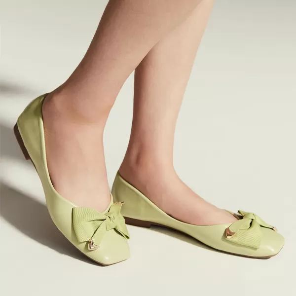 C.Paravano Women's Flats | Square Toe Flats for Women | Flat Shoes | Womens Ballet Flats | Slip On Dress Flats