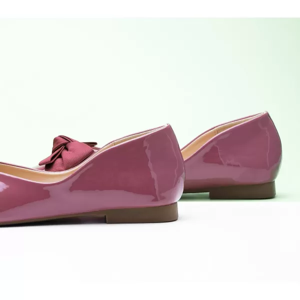 C.Paravano Women's Flats | Square Toe Shoes for Women | Leather Flat Shoes for Women | Slip On Ballet Flats