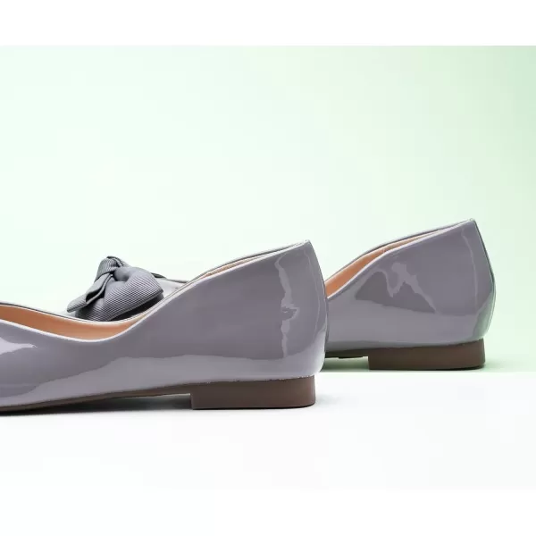 C.Paravano Women's Flats | Square Toe Shoes for Women | Leather Flat Shoes for Women | Slip On Ballet Flats
