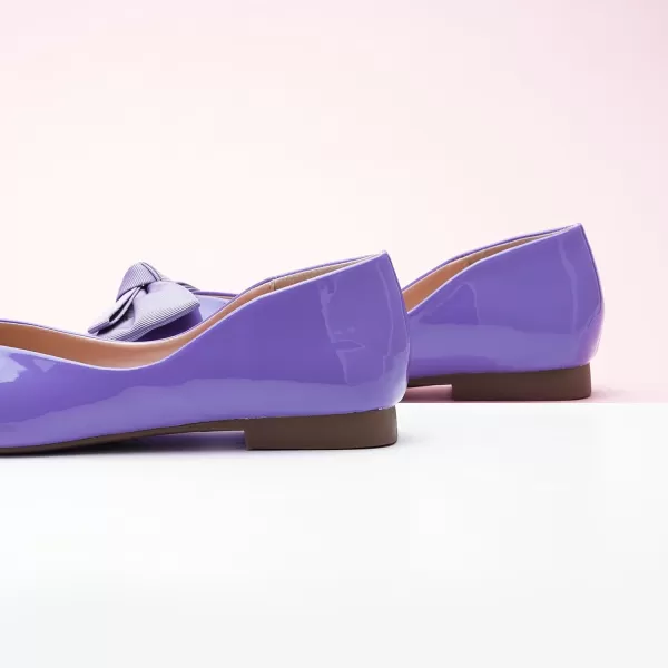 C.Paravano Women's Flats | Square Toe Shoes for Women | Leather Flat Shoes for Women | Slip On Ballet Flats